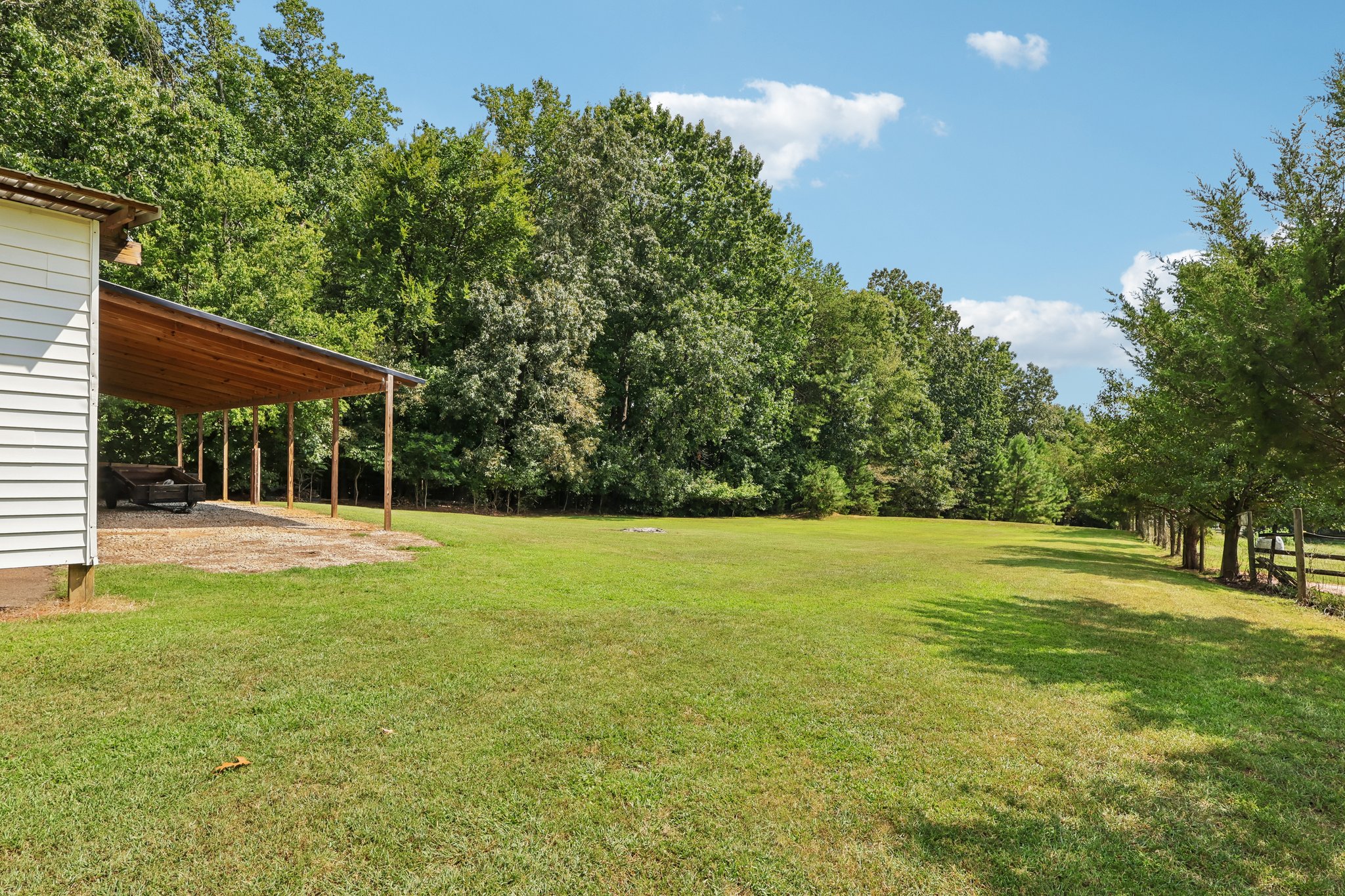 Carport off Workshop