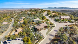 Aerial Front Lot Lines