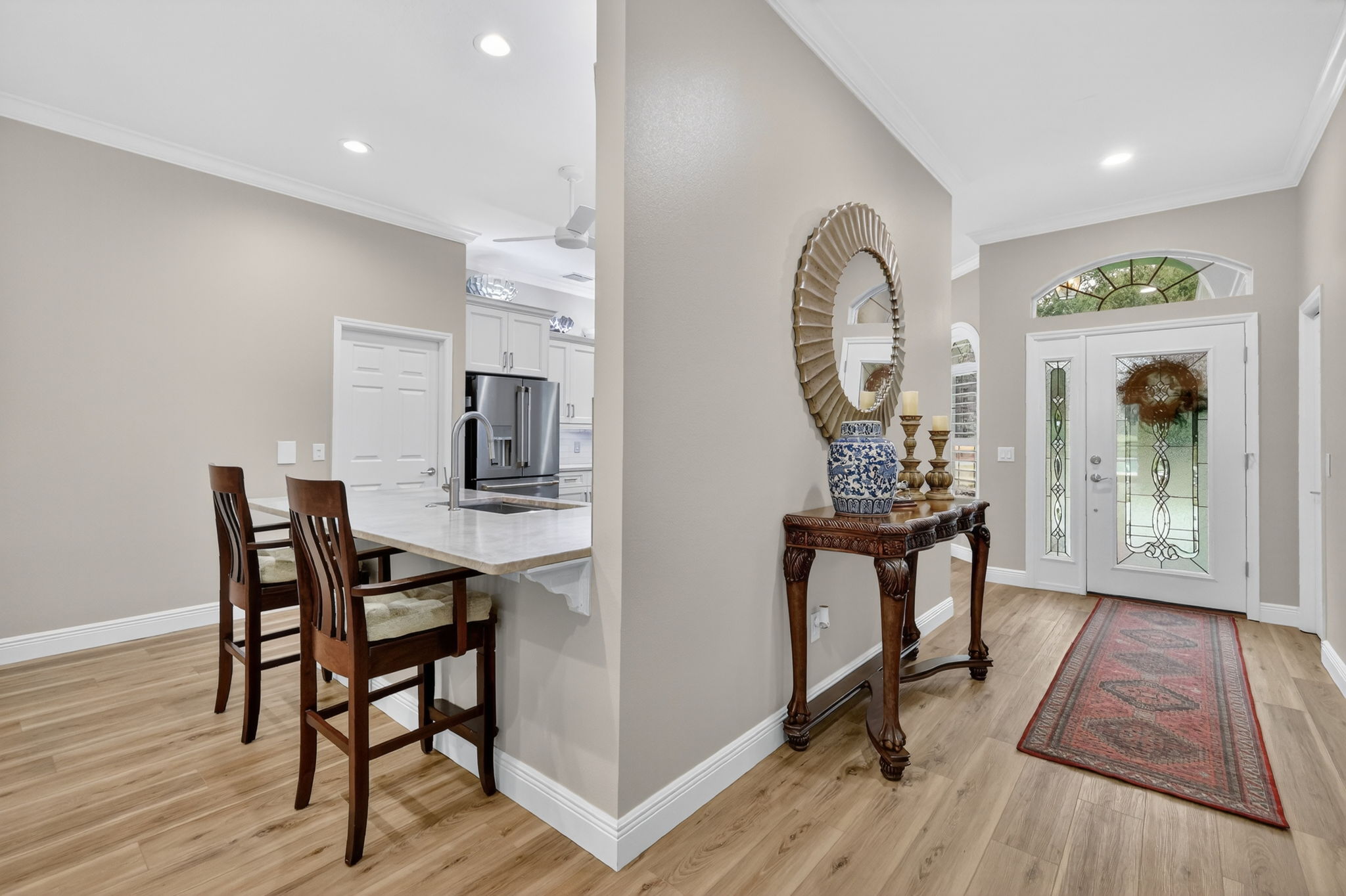Front Entry and Foyer