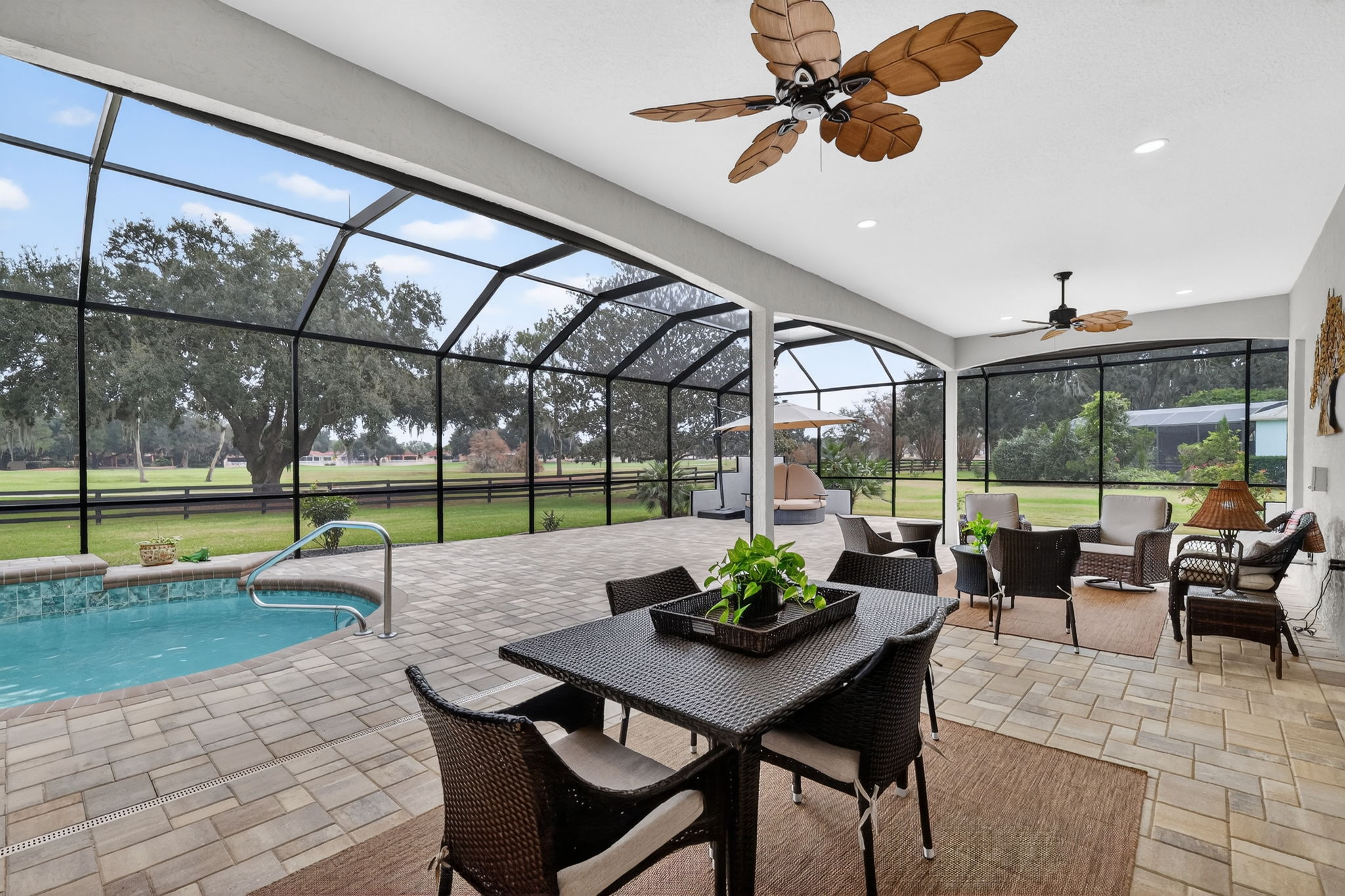 Lanai and Swimming Pool