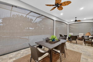 Lanai and Swimming Pool with Remote-Controlled Screens