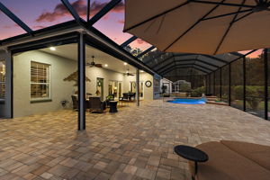Twilight Lanai and Swimming Pool