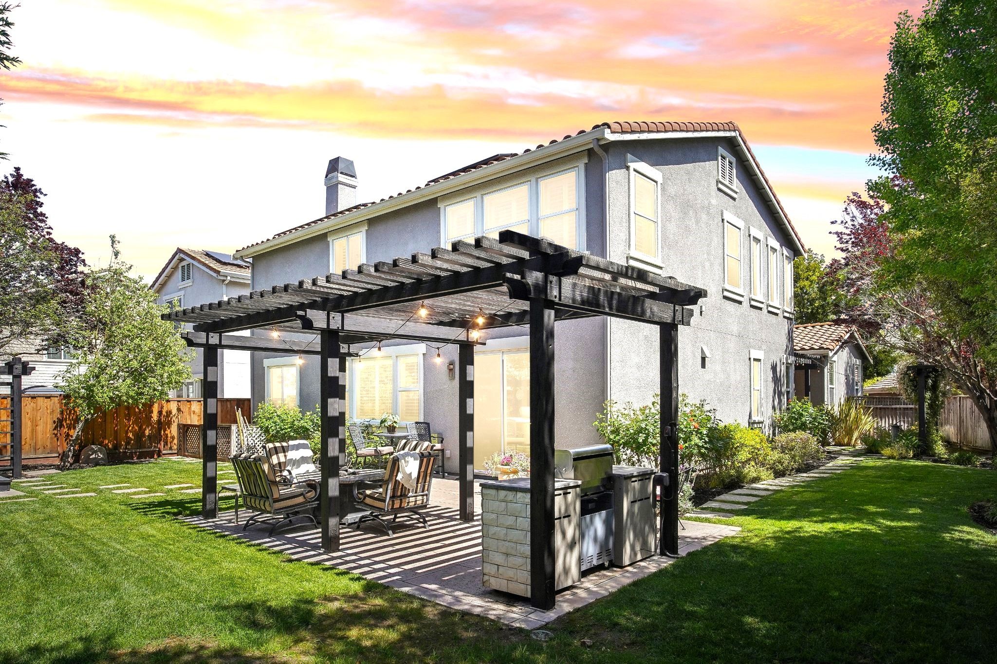 Twilight Pergola