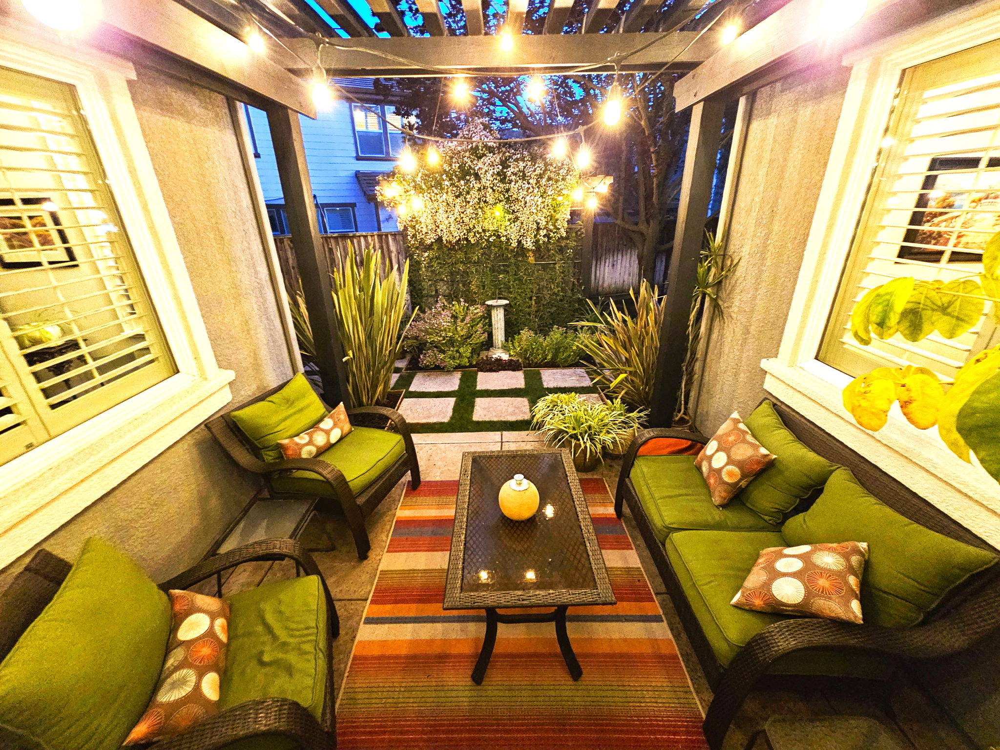 Courtyard Twilight