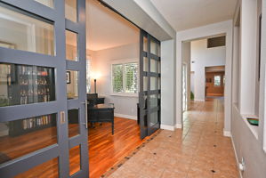 Slider Doors to Office