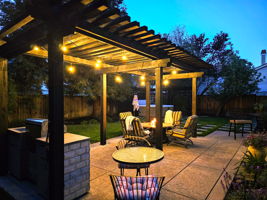 Twilight Pergola