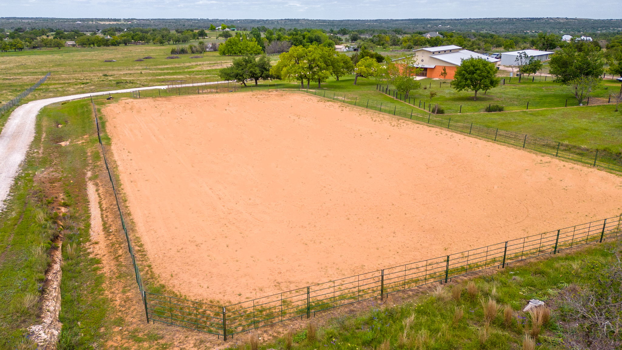 Arena with Poteet Sand