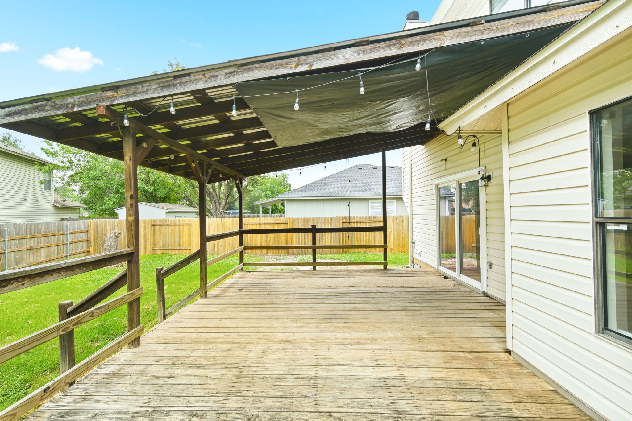 Covered Deck