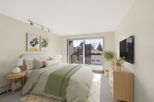 Bedroom 2 - Virtually Staged (as a bedroom)