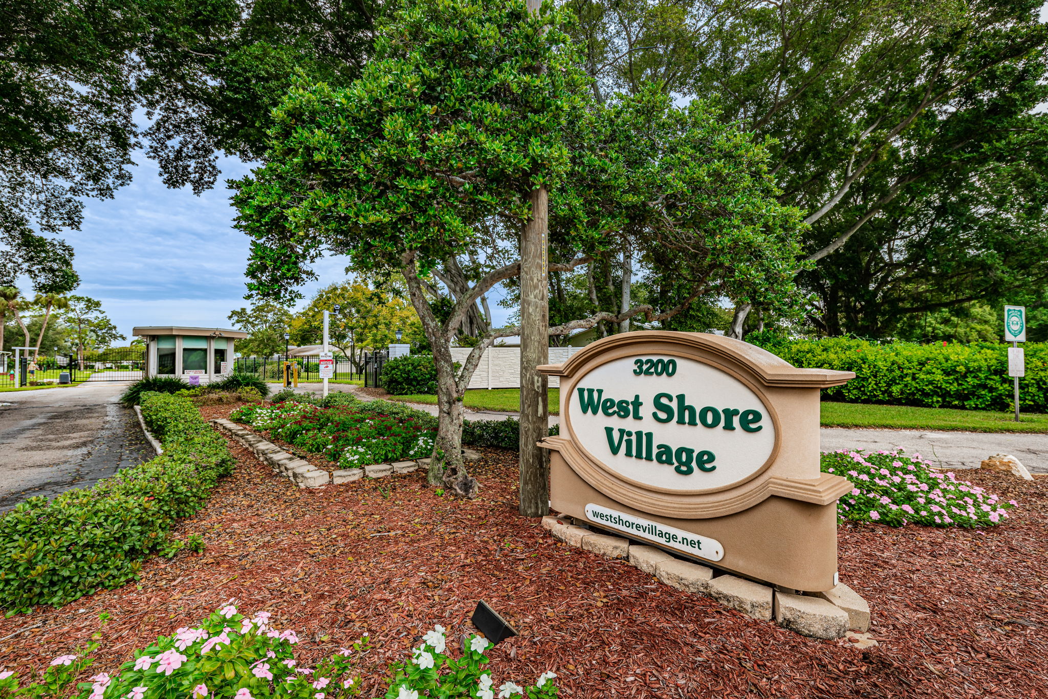 West Shore Village Sign