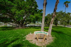 Lazarillo Park Sign 2