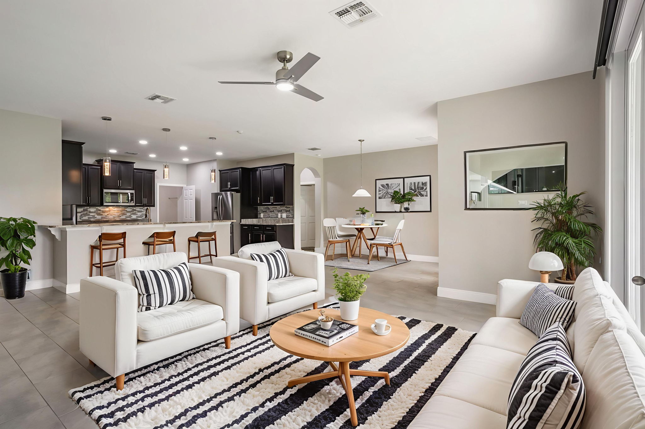 Virtually Staged – Living Area