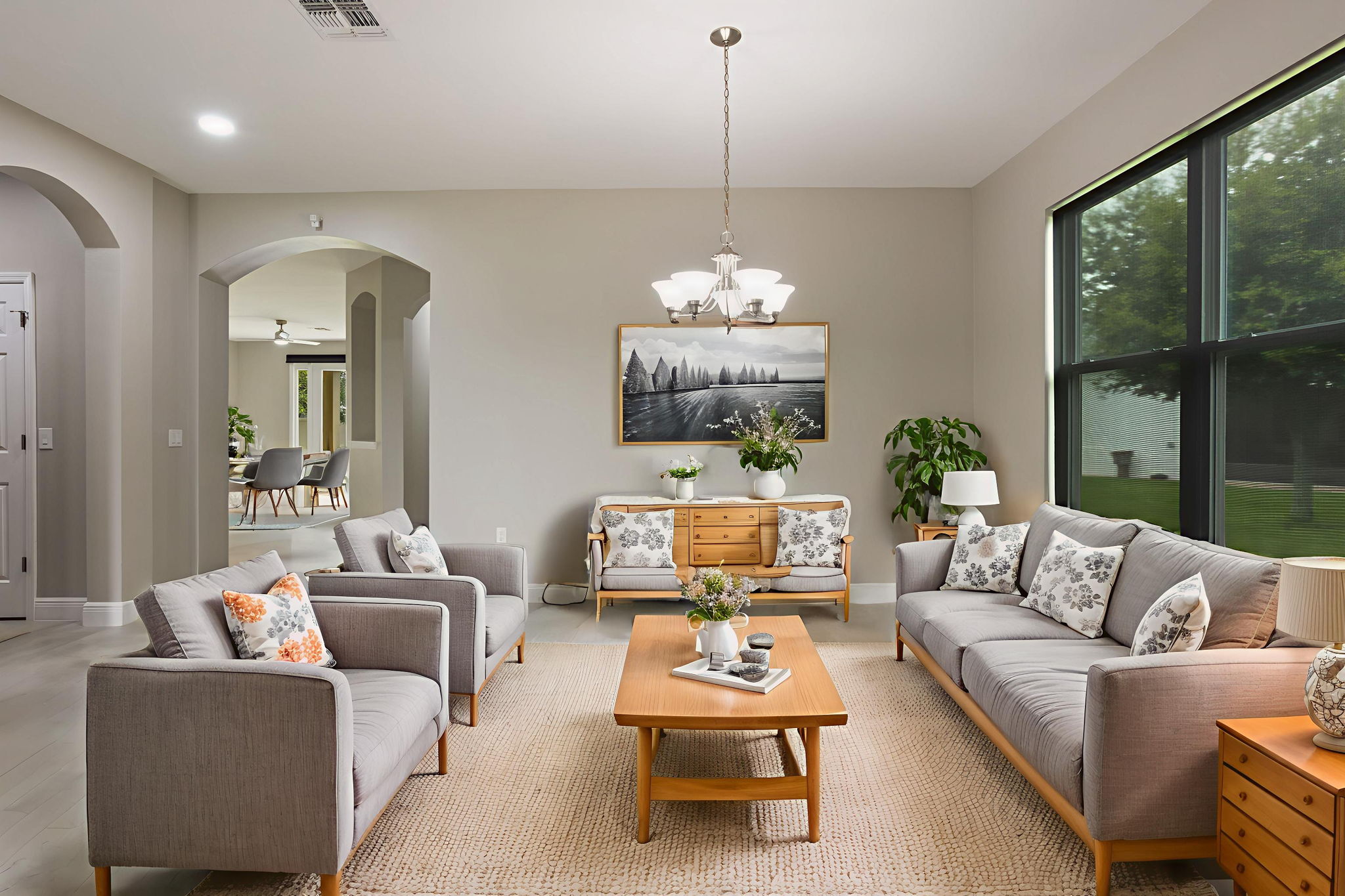 Virtually Staged – Living Area