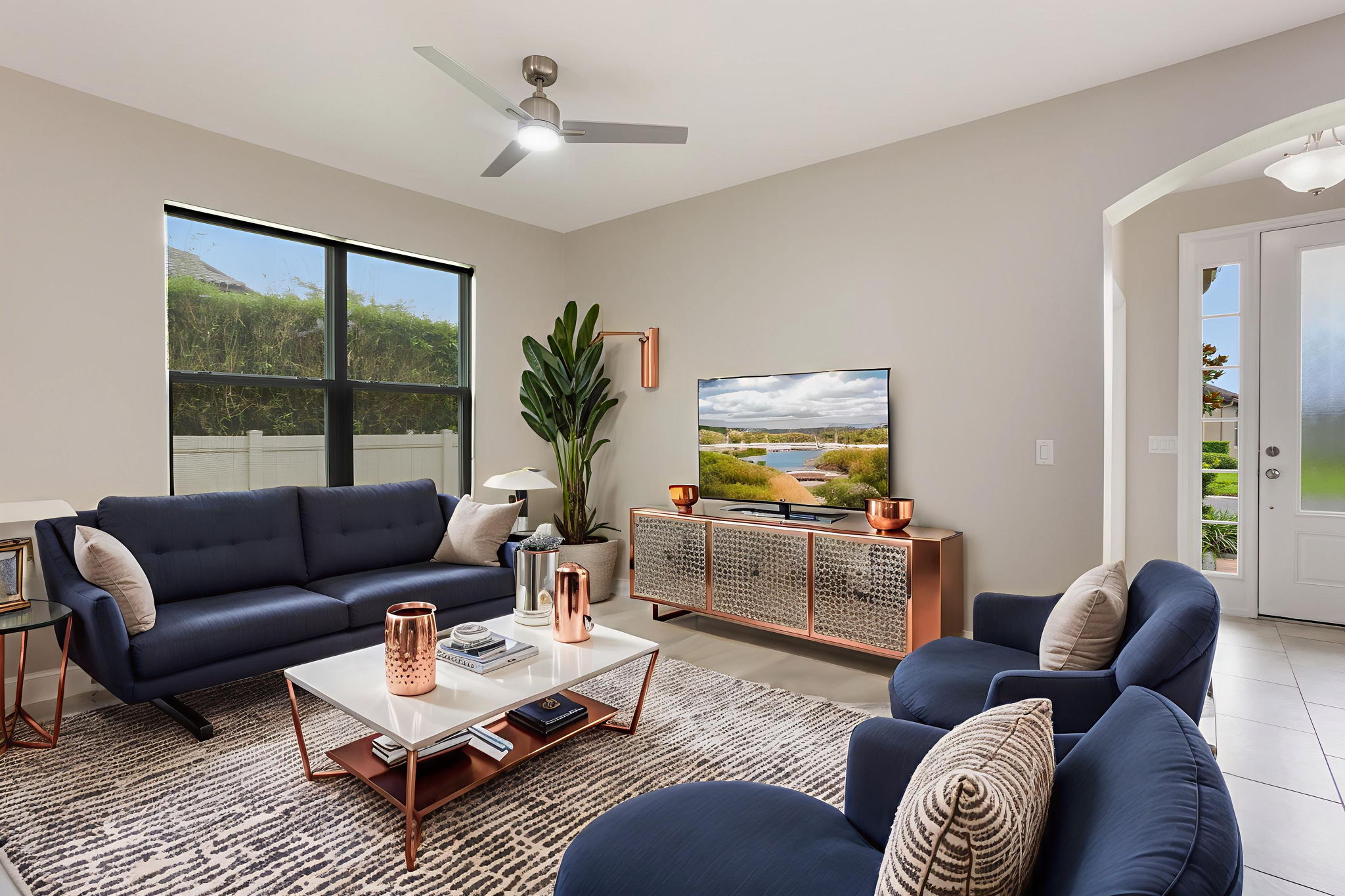 Virtually Staged – Living Area