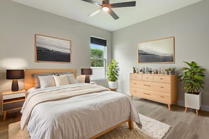Virtually Staged – Bedroom