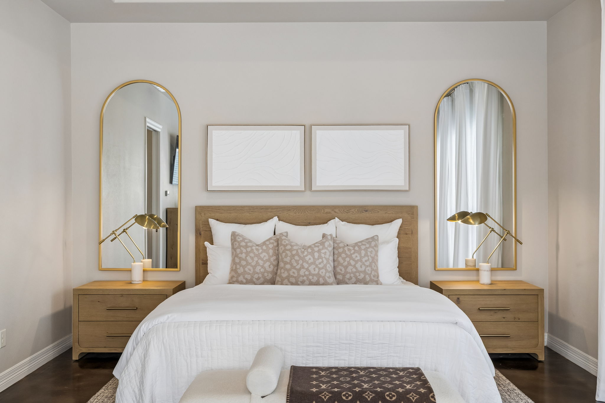 Primary bedroom suite.