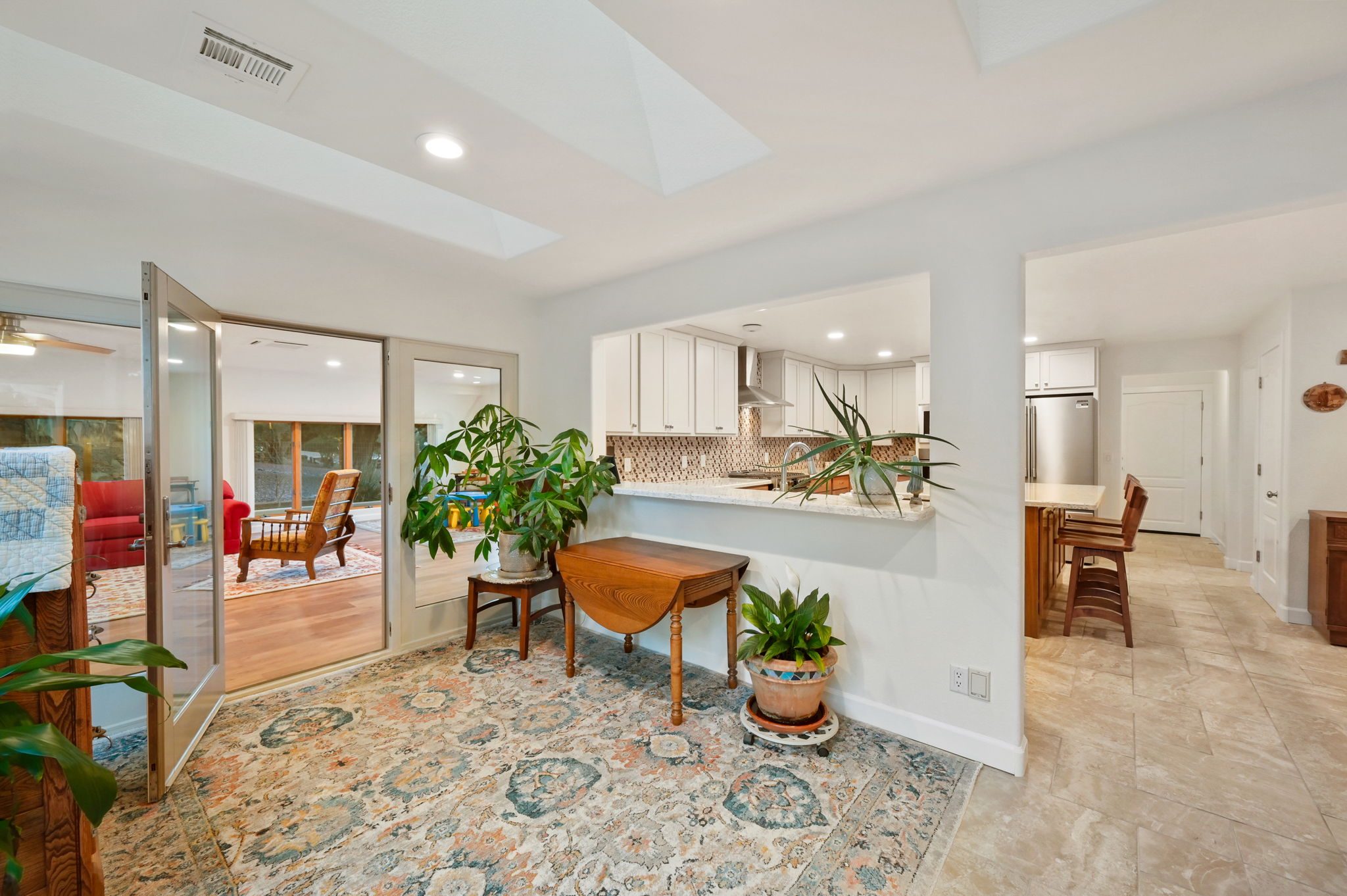 Kitchen to Family Room