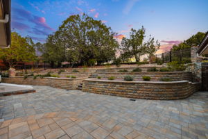 Back Patio and Garden Beds (2)