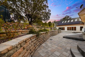 Back Patio and Garden Beds