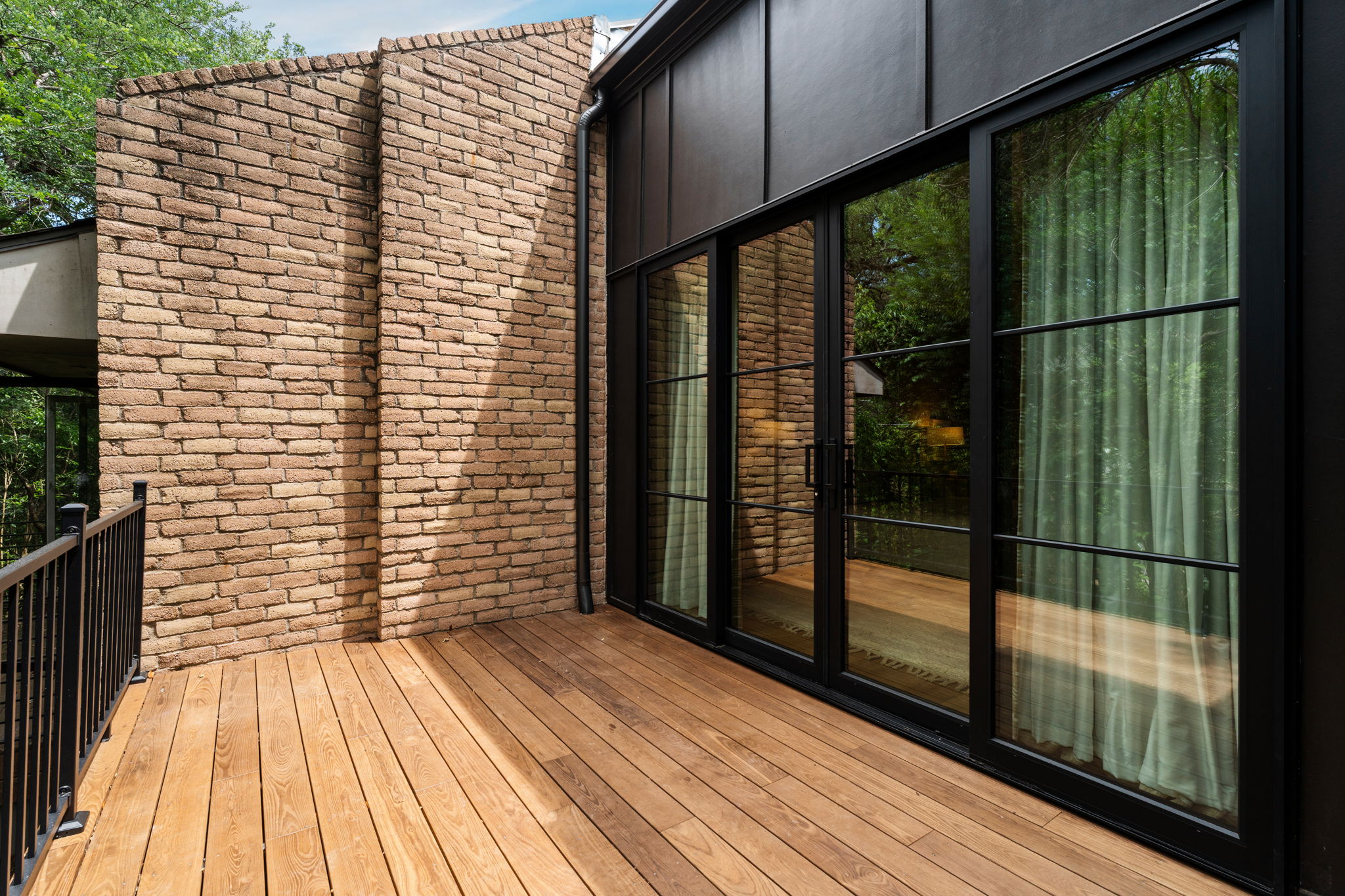 Primary Bedroom deck begs to host you for morning coffee