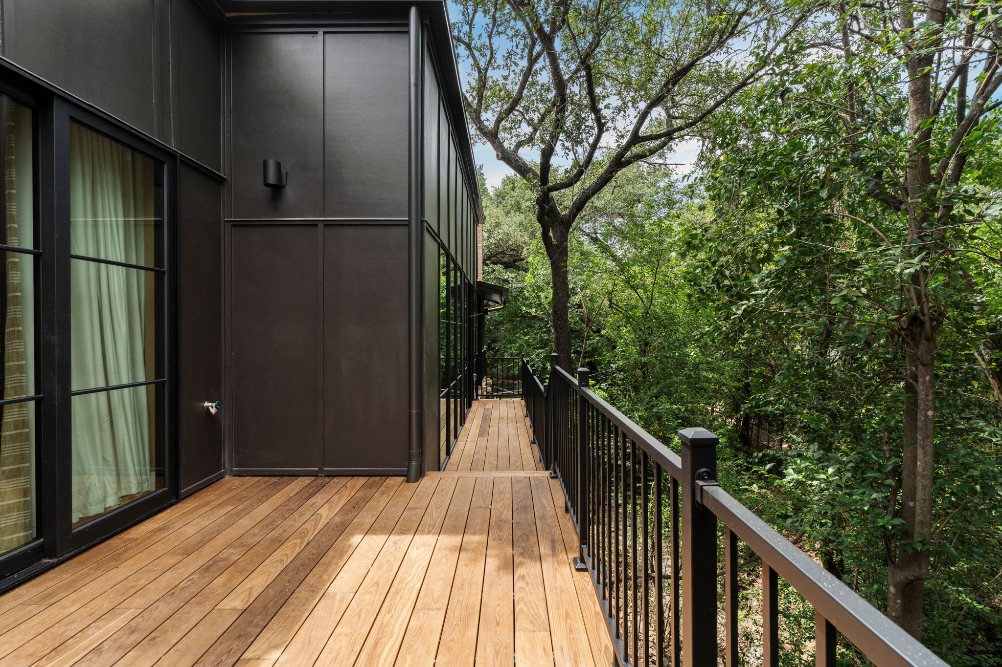 Creekside living provides an escape from the world