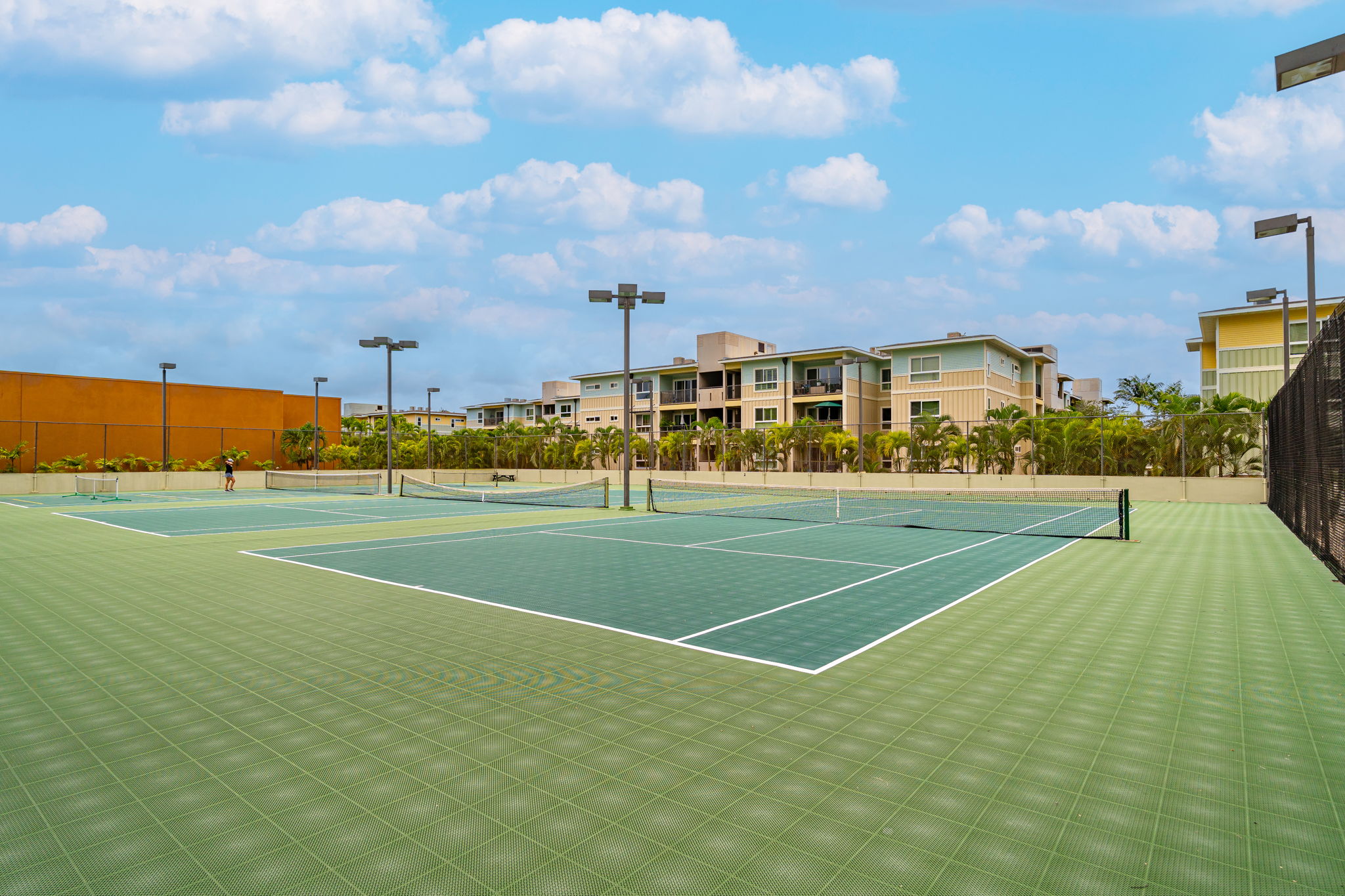 Tennis courts, pickleball & Racquet Ball Court