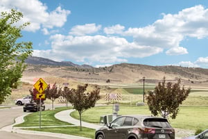 Front Porch with Open Space and Mountain Views