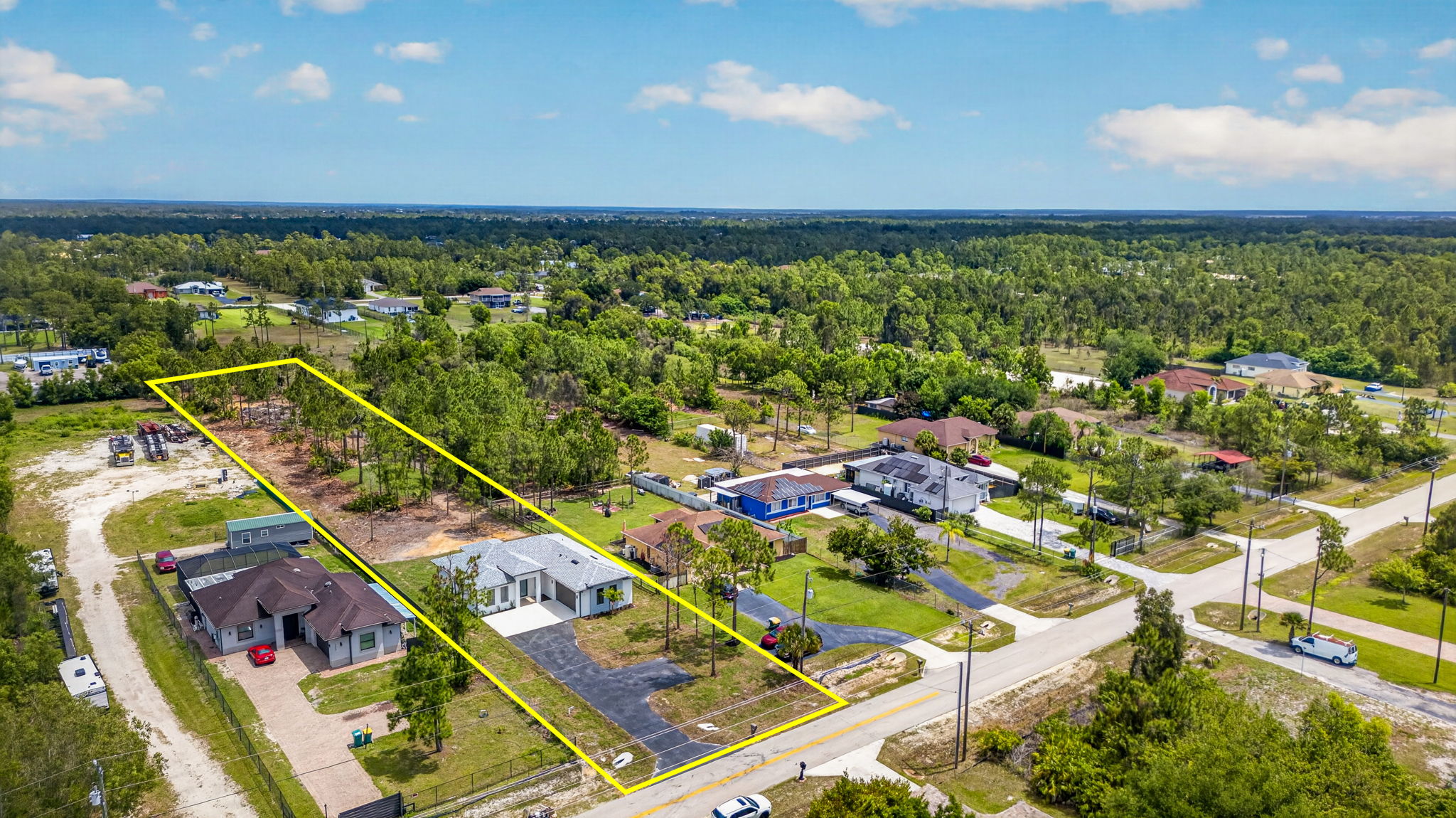 Aerial 2 -Lot Lines