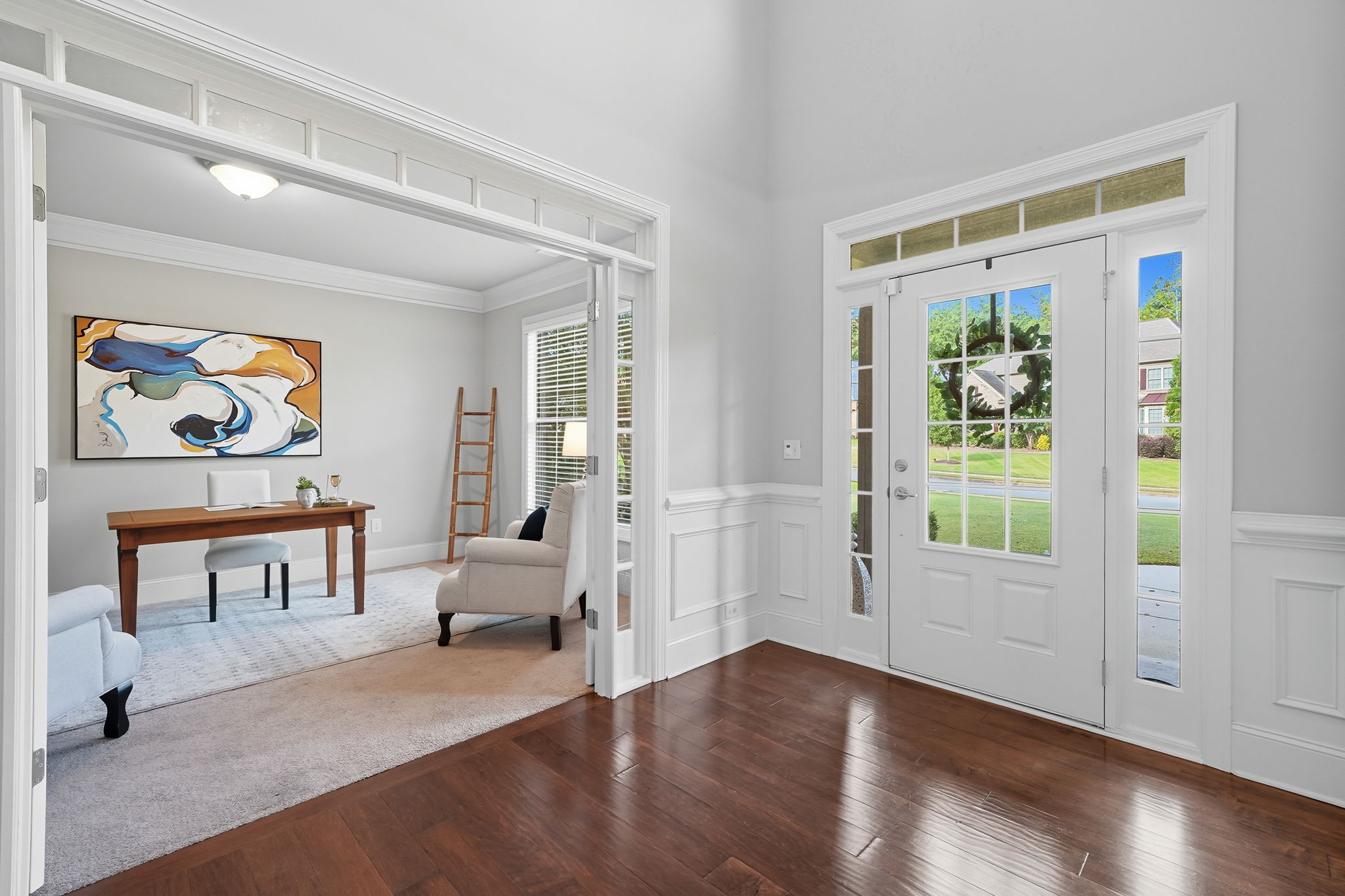 Foyer into Office