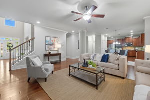 Open Concept to Kitchen