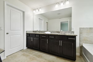 Walk in closet from Bathroom