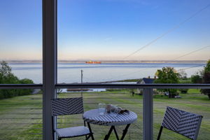 Evening tea from your covered deck?