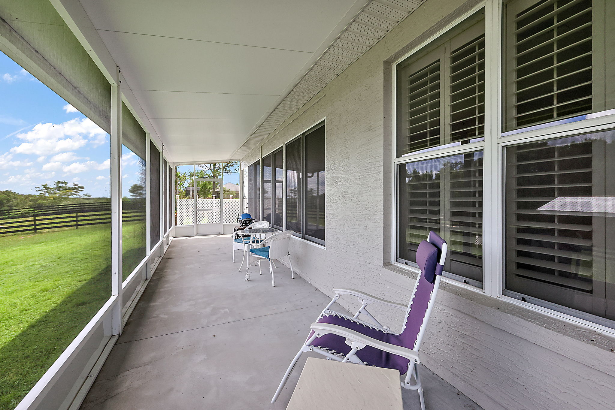 Backyard Screened Porch