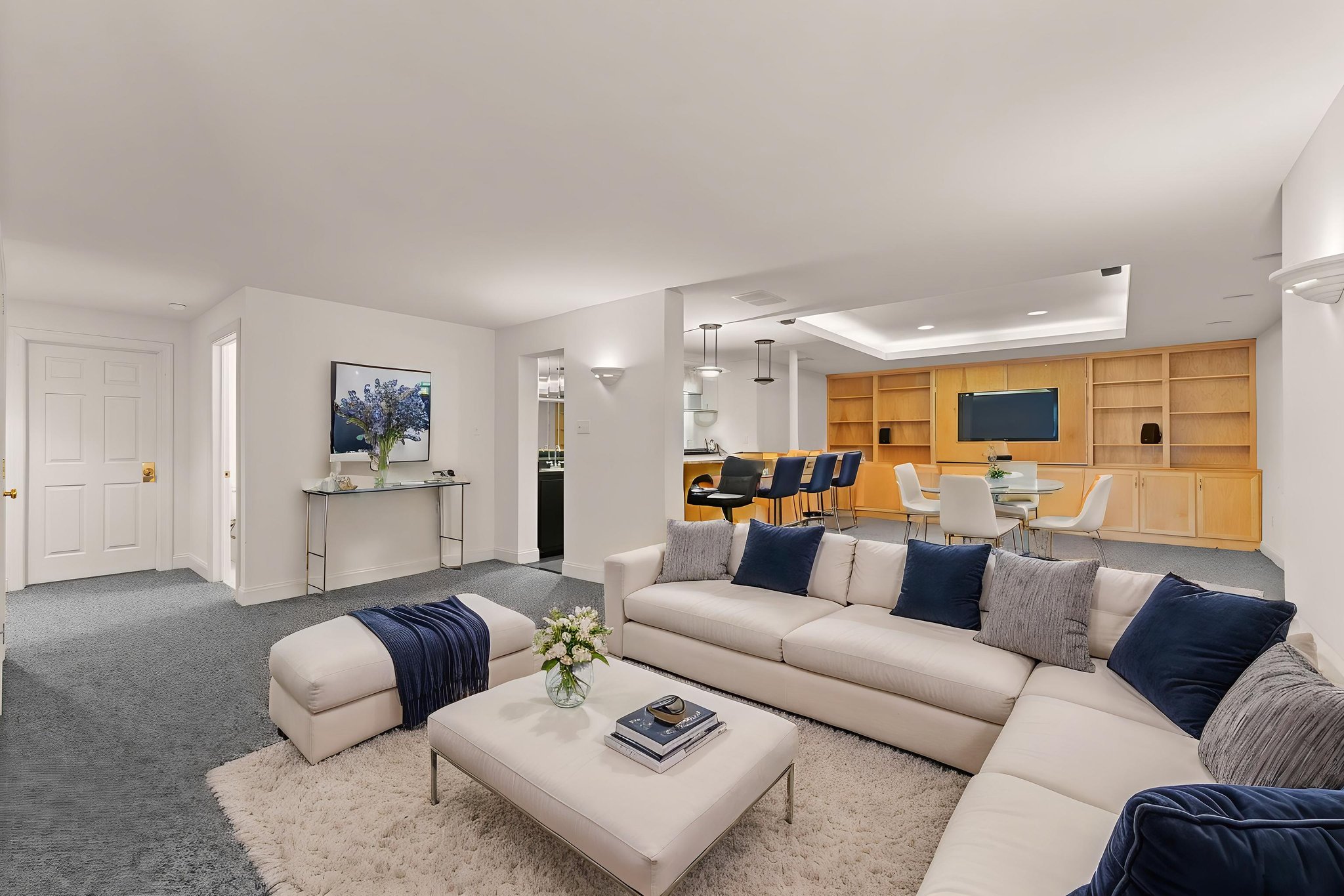 Basement Virtually Staged