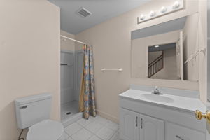 Full Bathroom in Basement