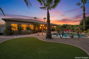 Virtual Twilight Backyard
