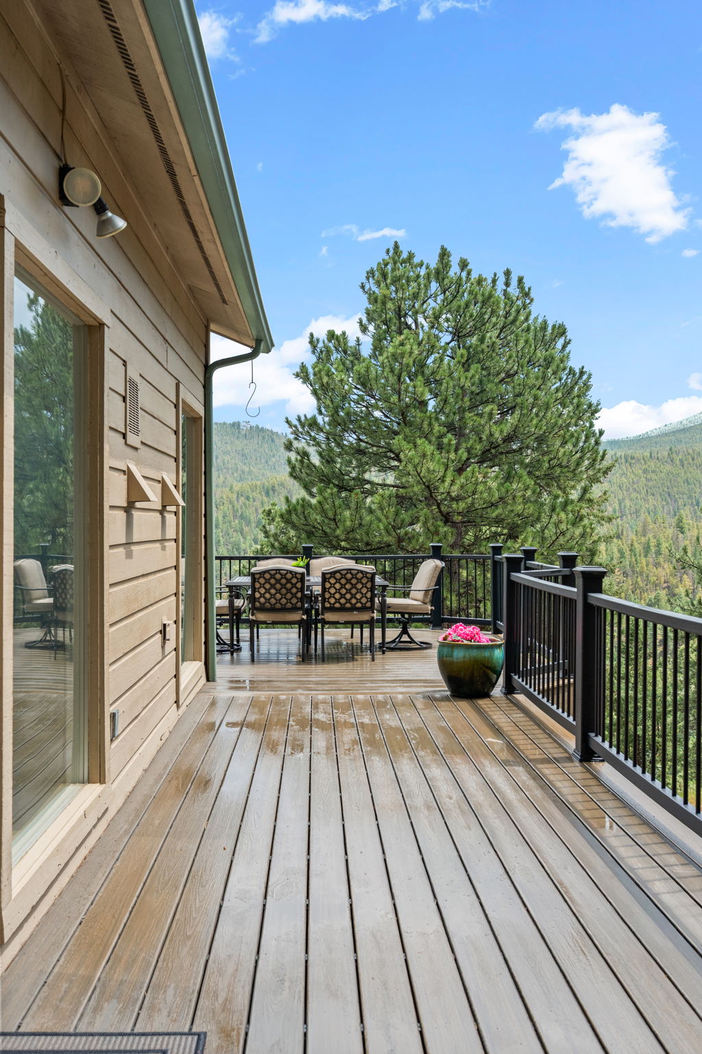 Access to Deck from Dining Room