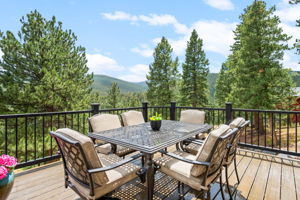 Enjoy evening dinners with a view
