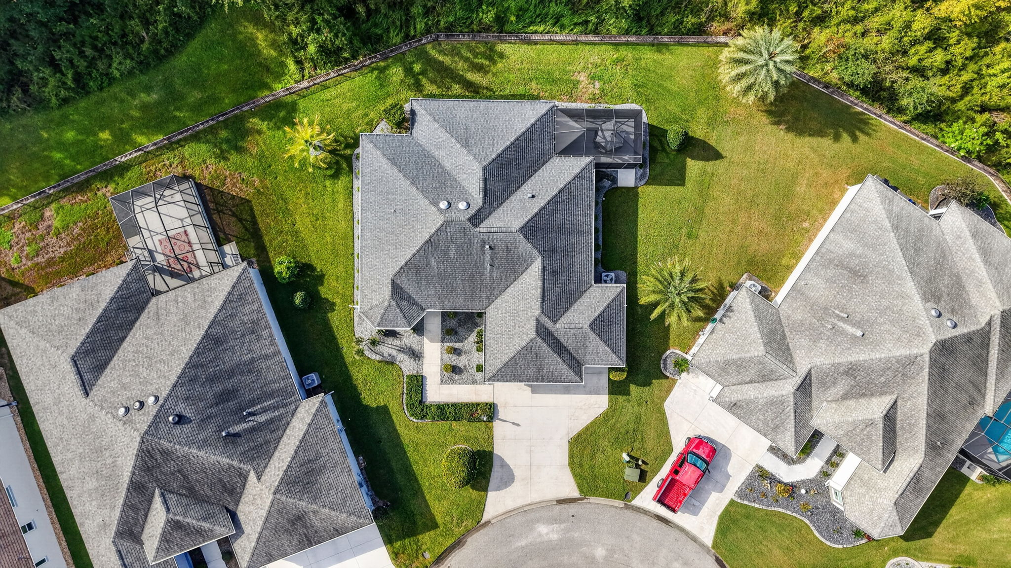Aerial Front Elevation with PRESERVE VIEWS