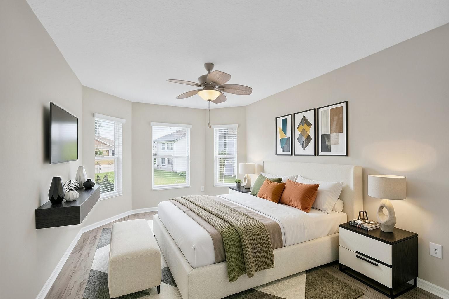 Second Bedroom-Virtually Staged