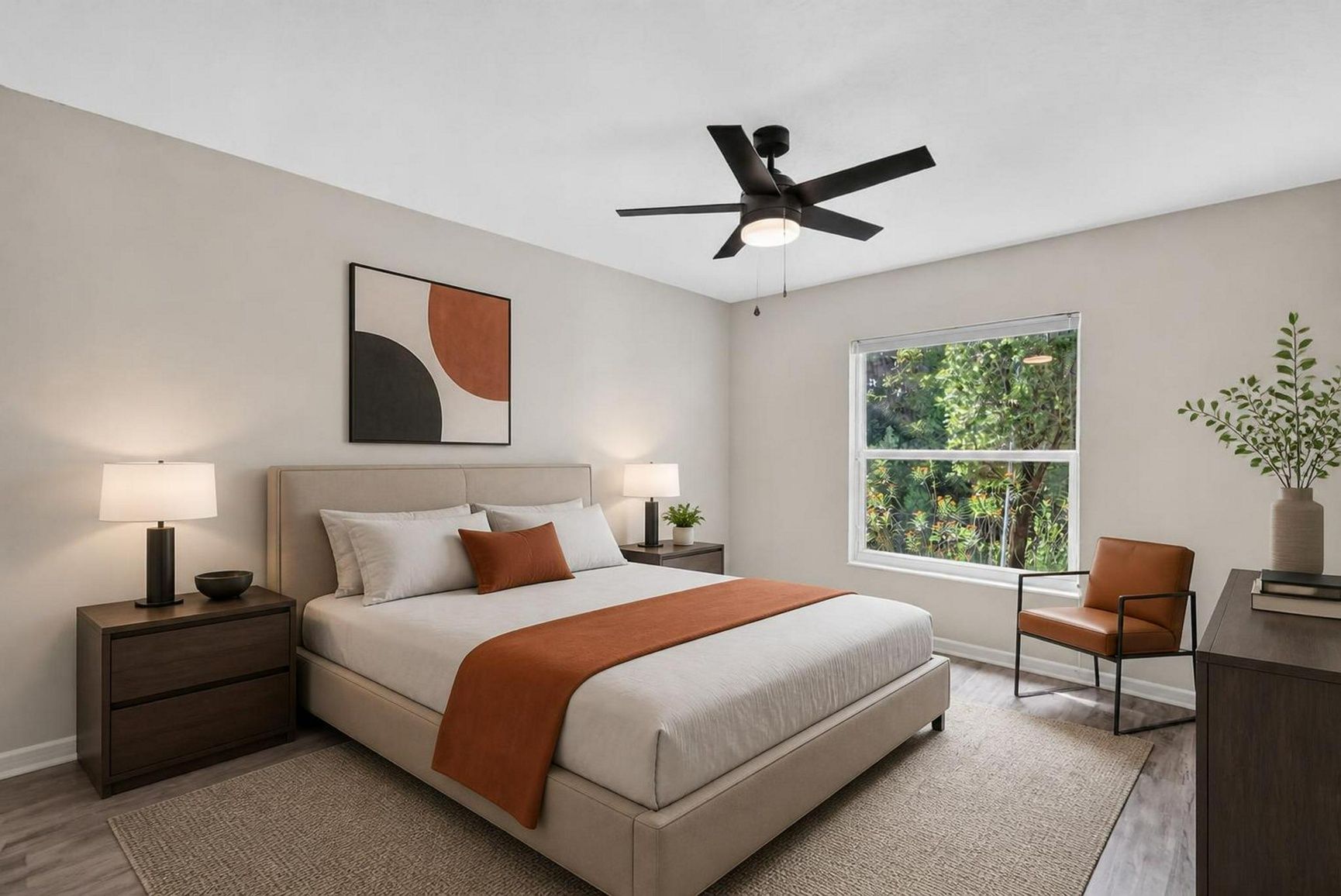 Third Bedroom-Virtually Staged