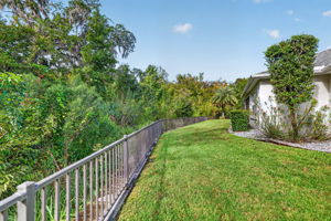 Rear Yard with PRESERVE VIEWS