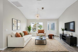 Living Room-Virtually Staged