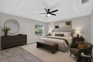 Primary Bedroom-Virtually Staged