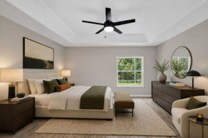 Primary Bedroom-Virtually Staged