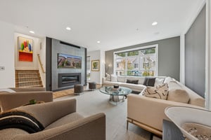 Living Room with Gas Fireplace