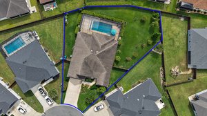 Fully Fenced Oversized Pie Shaped Lot