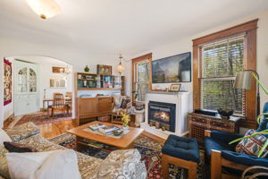 Natural gas fireplace. no propane to refill!