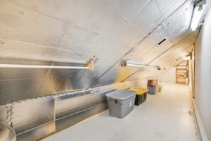 TONS of storage upstairs!