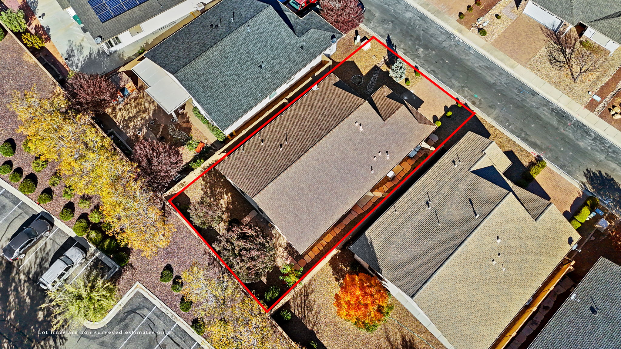 Birds Eye with Lot Lines